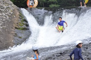 龍門の滝すべり