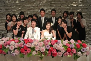 祝！林先生結婚式