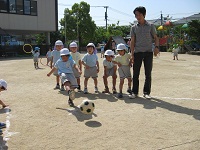 八田先生来園！（森）